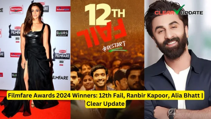 Filmfare Awards 2024 Winners